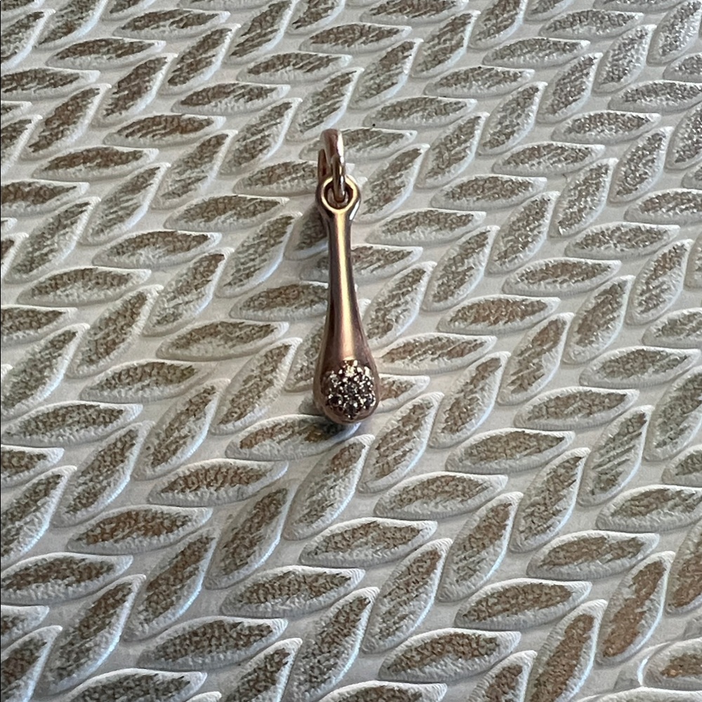 Pandora Rose Gold Teardrop Pendant/Charm